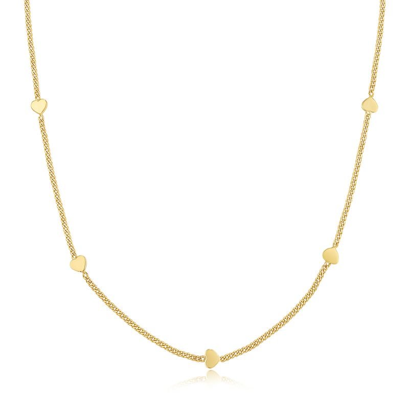 ROMANCE Necklace in Gold Plated Silver 925 - MIMUKA