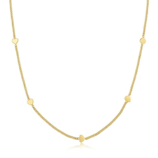 ROMANCE Necklace in Gold Plated Silver 925 - MIMUKA